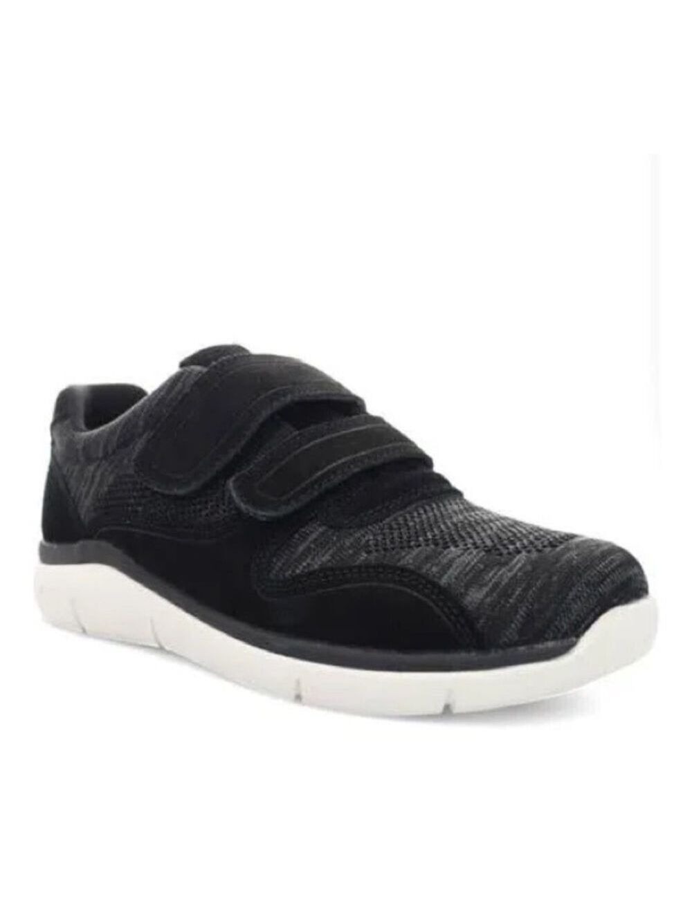 Women’s Propet Sally Black Fabric Strap Lightweight Shoes Size 12 W!